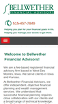Mobile Screenshot of bellwetherfinancialadvisors.com